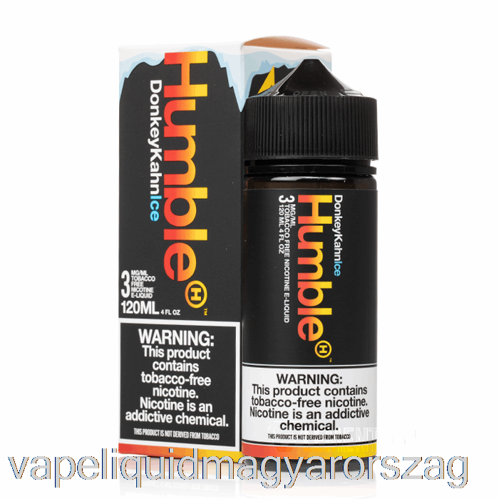 Jégszamár Kahn - Alázatos Lé Co. - 120 Ml 0 Mg Vape Folyadék